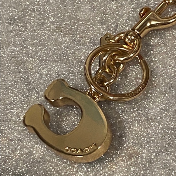 COACH Rainbow "C"
Signature Keychain /Bag Charm - Picture 8 of 9